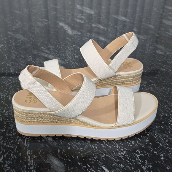 BRAND NEW MADDEN NYC WOMEN’S TALLA WEDGE STRAPPY SANDALS - Picture 5 of 16